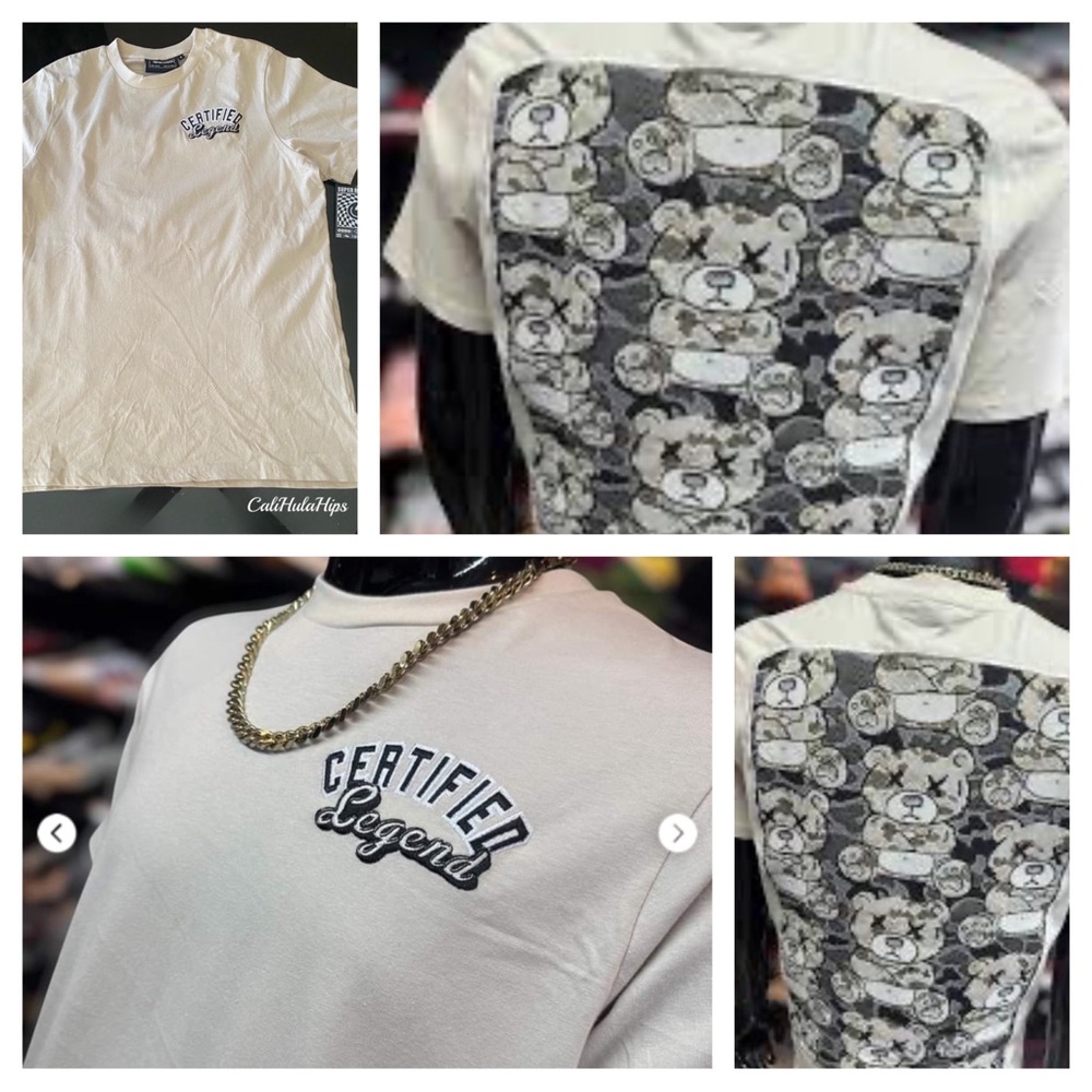 Super Massive Certified Legends teddybear patch Tee